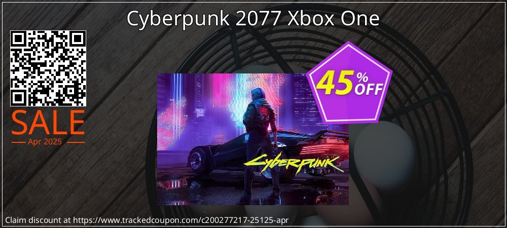 Cyberpunk 2077 Xbox One coupon on World Backup Day promotions