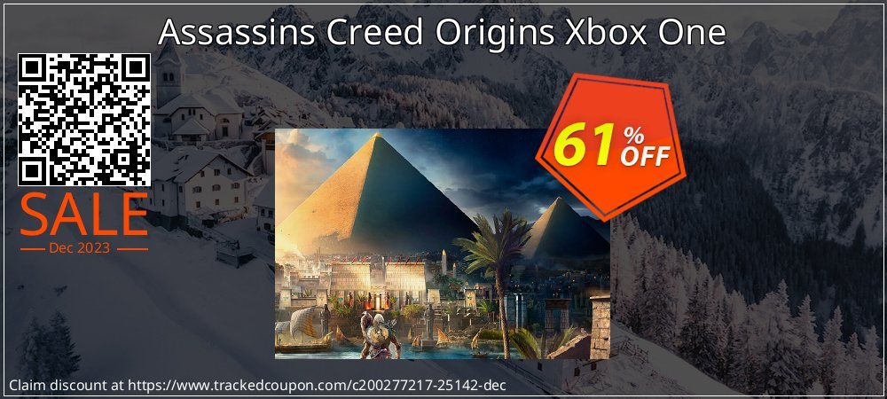 Assassins Creed Origins Xbox One coupon on April Fools' Day promotions