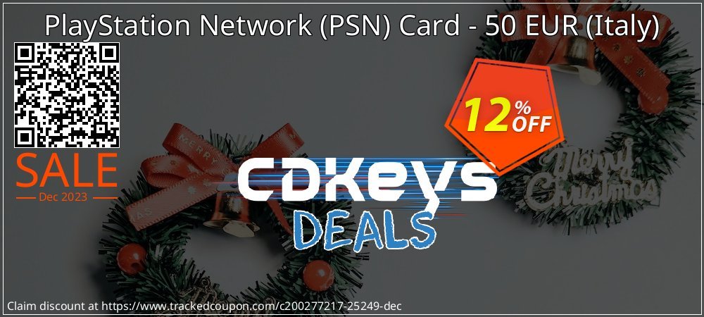 PlayStation Network - PSN Card - 50 EUR - Italy  coupon on Tell a Lie Day discounts
