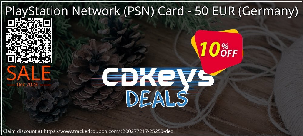 PlayStation Network - PSN Card - 50 EUR - Germany  coupon on National Walking Day promotions