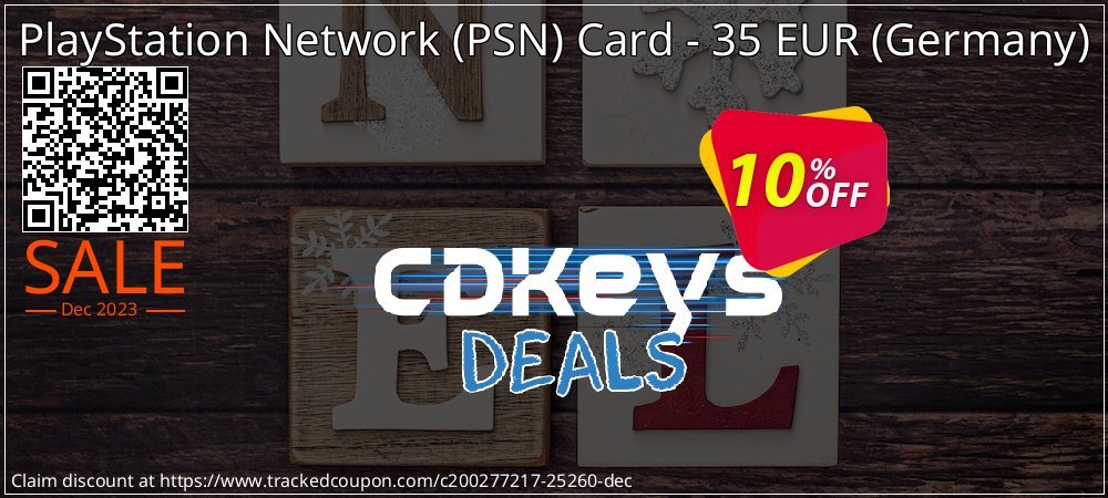PlayStation Network - PSN Card - 35 EUR - Germany  coupon on National Walking Day sales