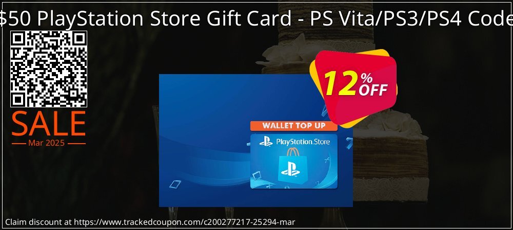 $50 PlayStation Store Gift Card - PS Vita/PS3/PS4 Code coupon on Tell a Lie Day discounts