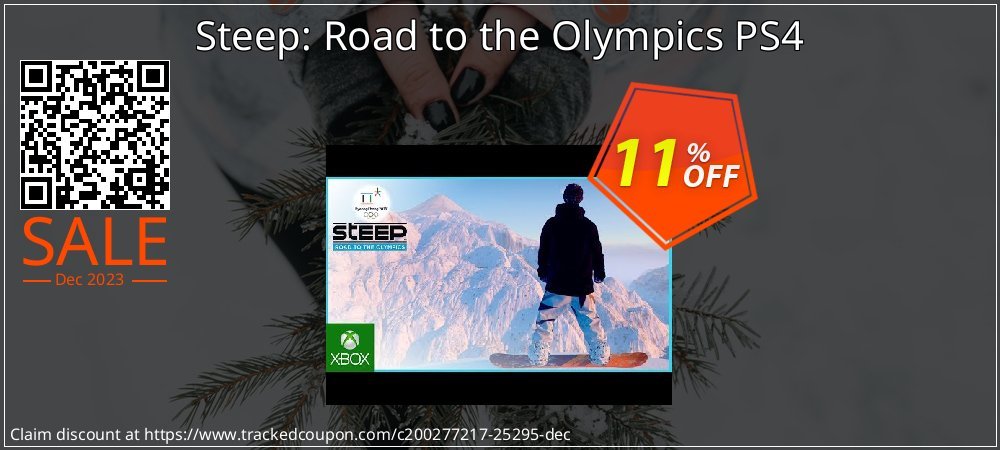 Steep: Road to the Olympics PS4 coupon on Christmas Eve discounts