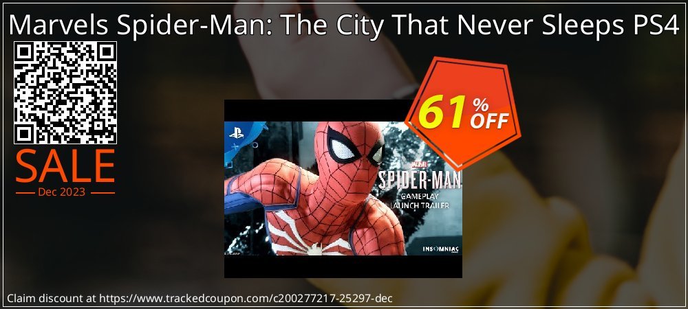 Marvels Spider-Man: The City That Never Sleeps PS4 coupon on Working Day offer