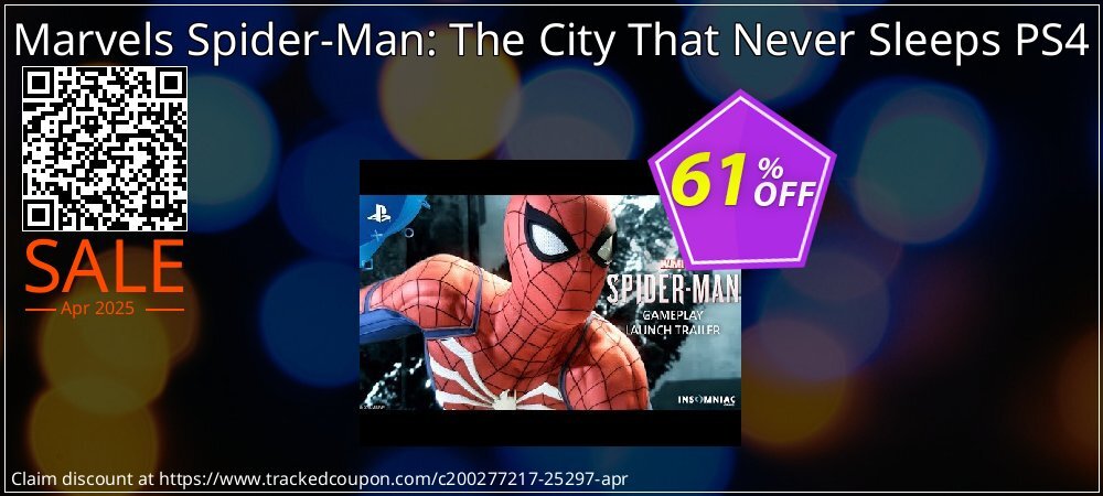 Marvels Spider-Man: The City That Never Sleeps PS4 coupon on Working Day offer