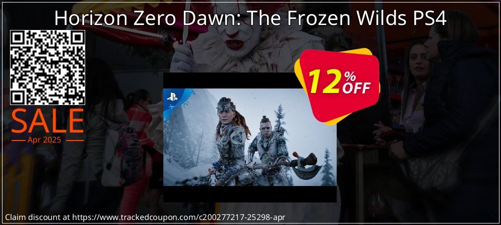 Horizon Zero Dawn: The Frozen Wilds PS4 coupon on Easter Day offer