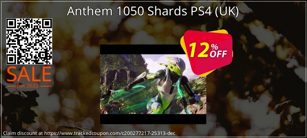 Anthem 1050 Shards PS4 - UK  coupon on Easter Day promotions