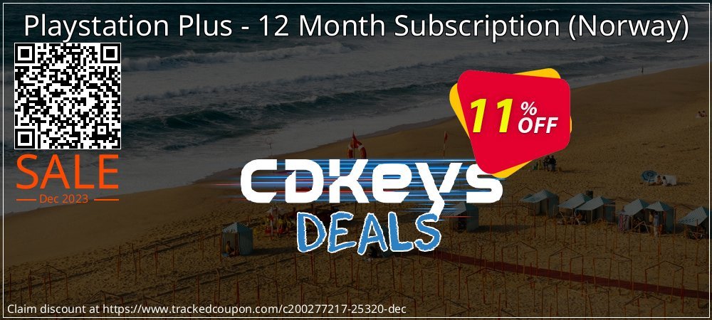 Playstation Plus - 12 Month Subscription - Norway  coupon on National Walking Day super sale