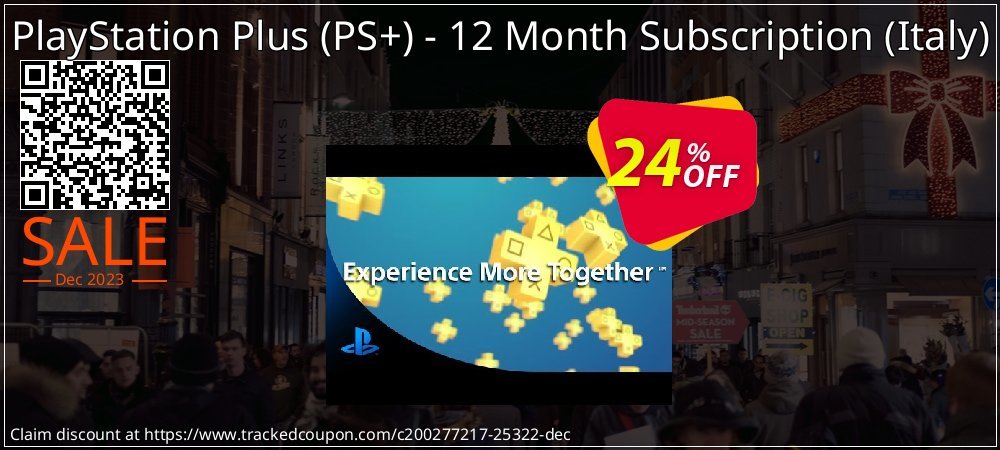PlayStation Plus - PS+ - 12 Month Subscription - Italy  coupon on April Fools' Day promotions