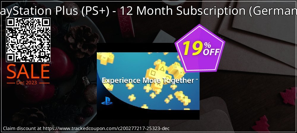 PlayStation Plus - PS+ - 12 Month Subscription - Germany  coupon on Easter Day sales