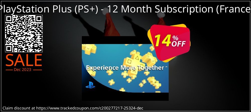 PlayStation Plus - PS+ - 12 Month Subscription - France  coupon on April Fools' Day sales