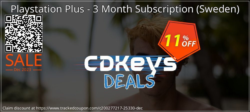 Playstation Plus - 3 Month Subscription - Sweden  coupon on National Walking Day discounts
