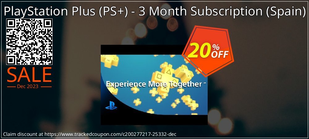 PlayStation Plus - PS+ - 3 Month Subscription - Spain  coupon on April Fools' Day sales