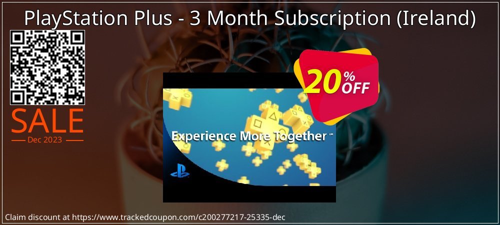 PlayStation Plus - 3 Month Subscription - Ireland  coupon on National Walking Day discount