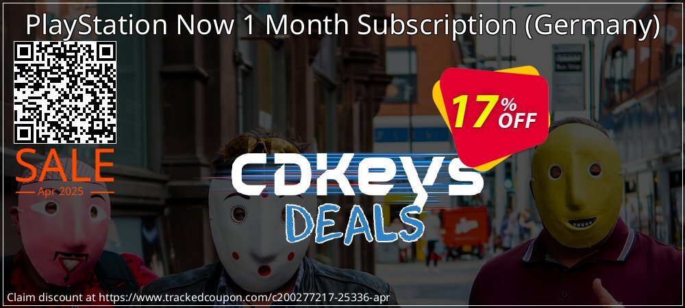 PlayStation Now 1 Month Subscription - Germany  coupon on World Party Day offering discount