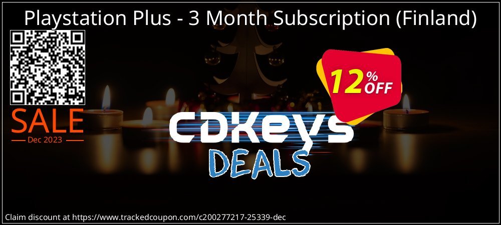 Playstation Plus - 3 Month Subscription - Finland  coupon on April Fools' Day super sale