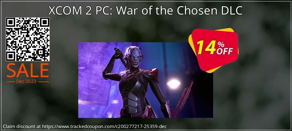 XCOM 2 PC: War of the Chosen DLC coupon on Tell a Lie Day sales