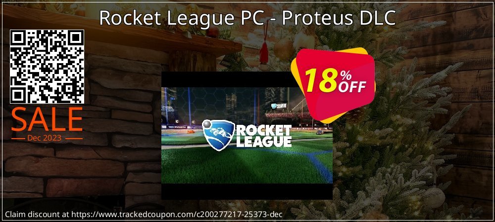 Rocket League PC - Proteus DLC coupon on Virtual Vacation Day offering discount