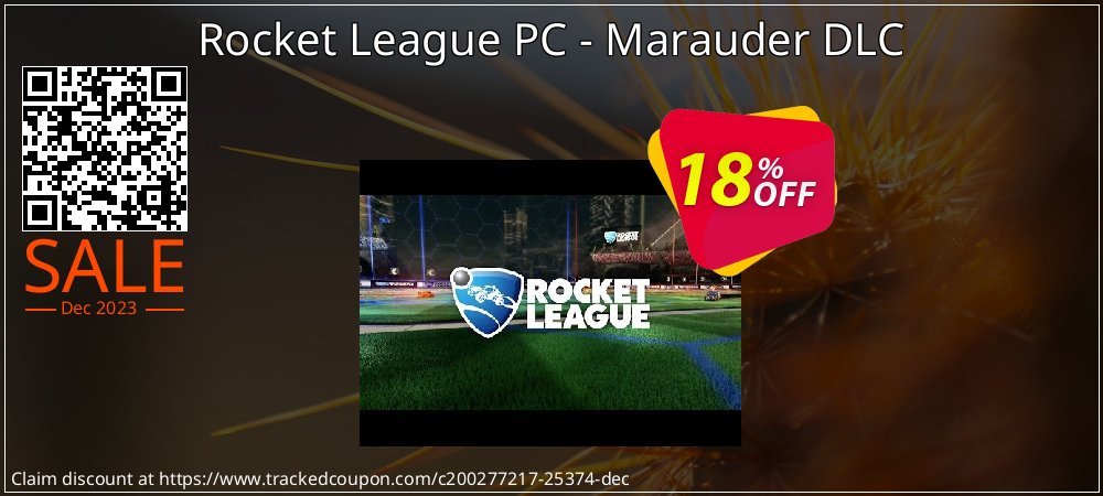 Rocket League PC - Marauder DLC coupon on April Fools' Day offering sales