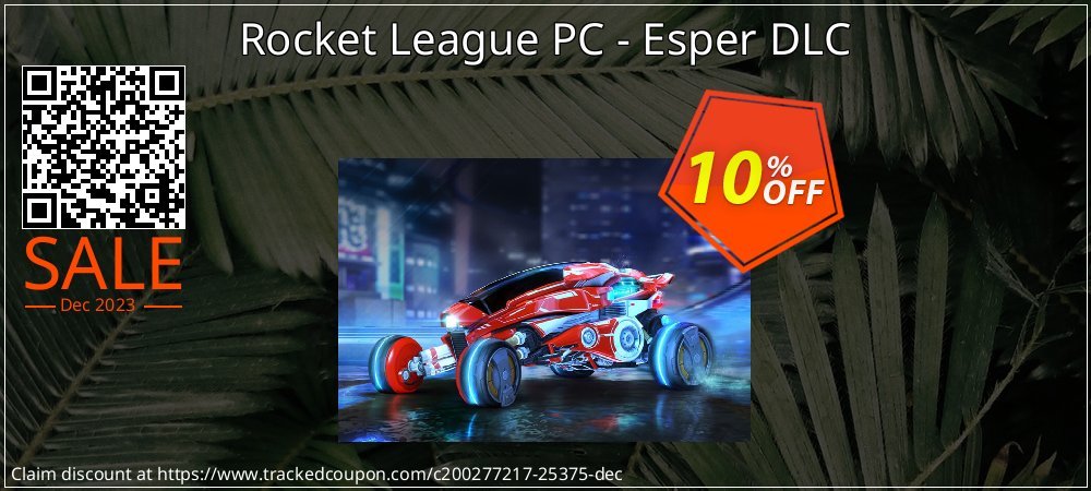 Rocket League PC - Esper DLC coupon on National Walking Day discounts