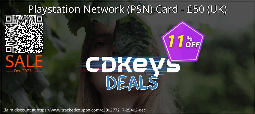 Playstation Network - PSN Card - £50 - UK  coupon on April Fools' Day discounts