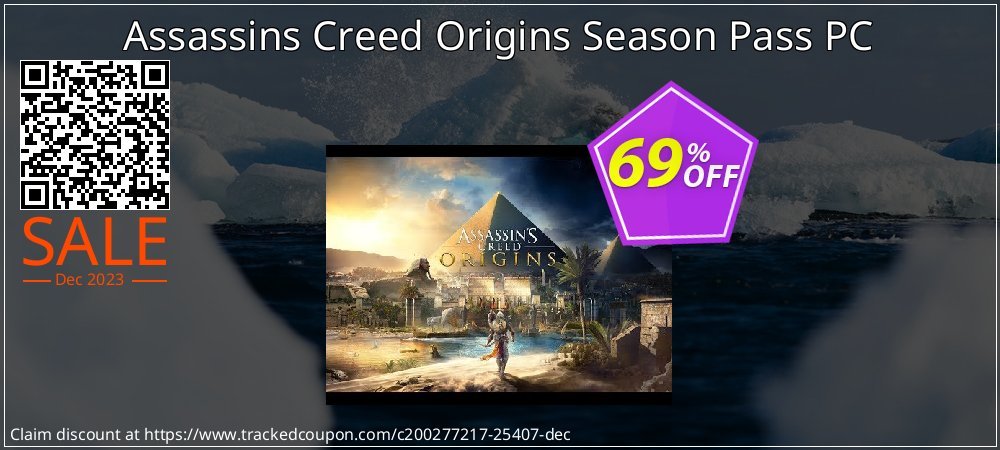 Assassins Creed Origins Season Pass PC coupon on April Fools' Day discount