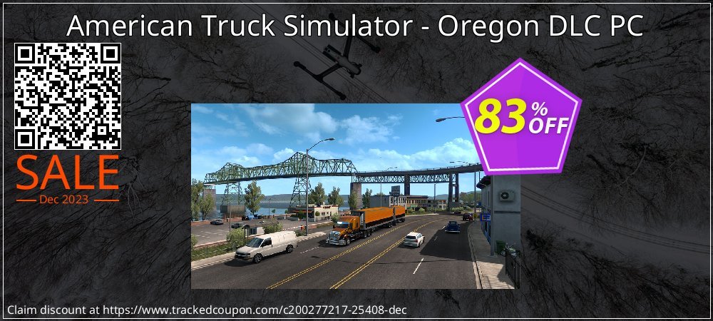 American Truck Simulator - Oregon DLC PC coupon on Easter Day offering discount