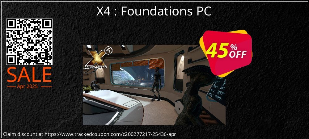 X4 : Foundations PC coupon on National Loyalty Day super sale