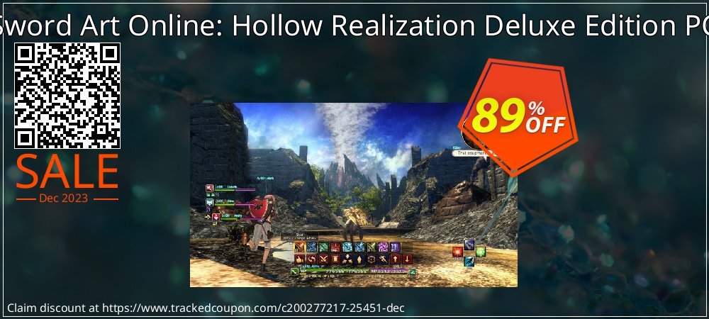Sword Art Online: Hollow Realization Deluxe Edition PC coupon on World Party Day offer