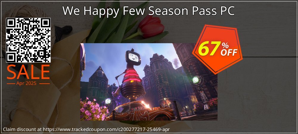 We Happy Few Season Pass PC coupon on Tell a Lie Day offer