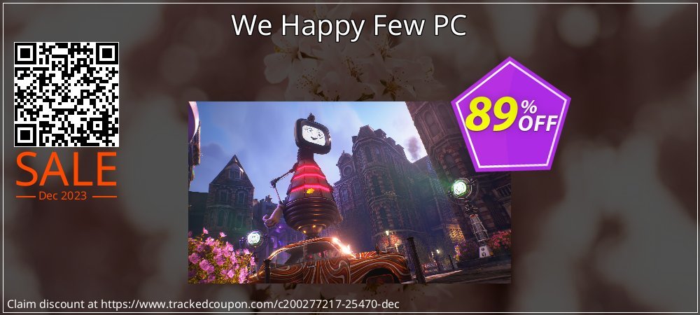 We Happy Few PC coupon on National Walking Day discount