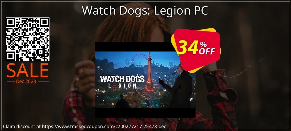 Watch Dogs: Legion PC coupon on Easter Day super sale