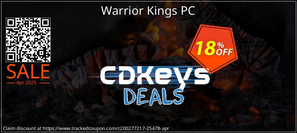 Warrior Kings PC coupon on Virtual Vacation Day deals