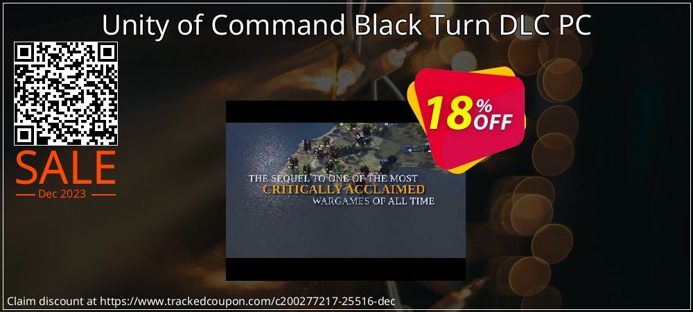 Unity of Command Black Turn DLC PC coupon on National French Fry Day discounts