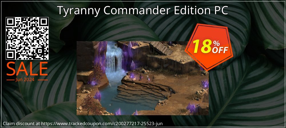 Tyranny Commander Edition PC coupon on National Pizza Party Day discount
