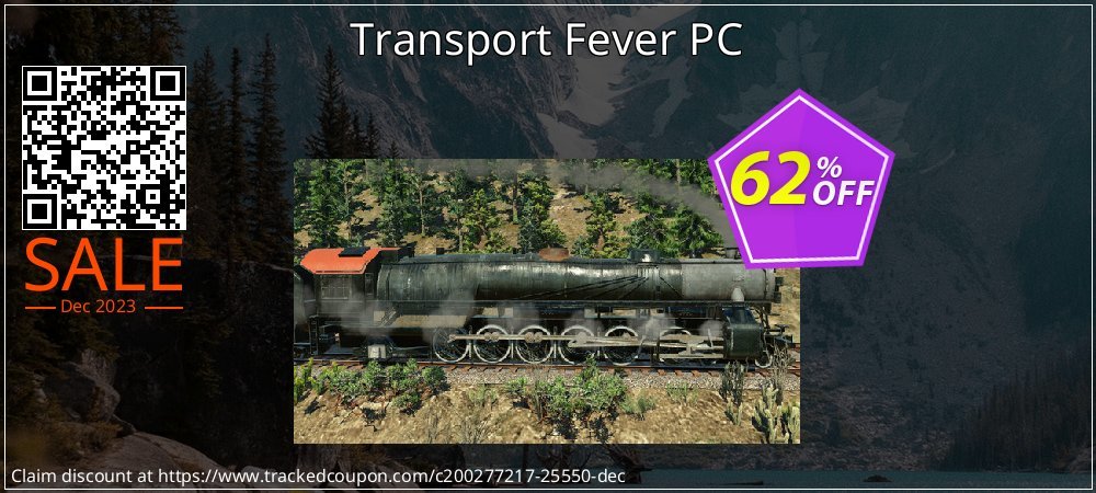 Transport Fever PC coupon on World Backup Day deals