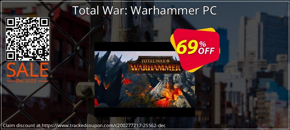 Total War: Warhammer PC coupon on April Fools' Day offering sales