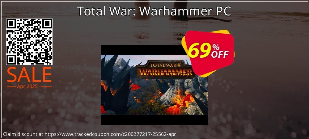 Total War: Warhammer PC coupon on April Fools Day offering discount