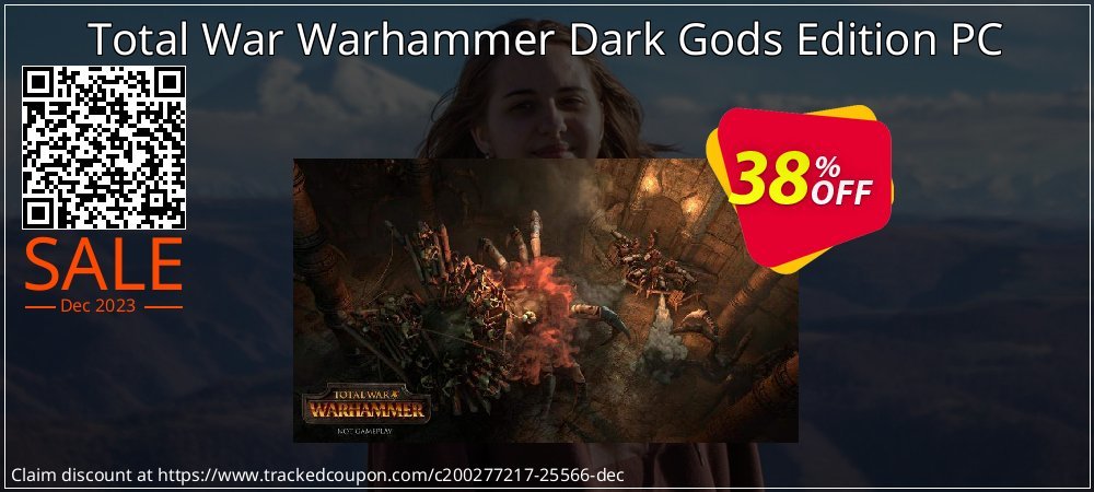 Total War Warhammer Dark Gods Edition PC coupon on World Party Day sales