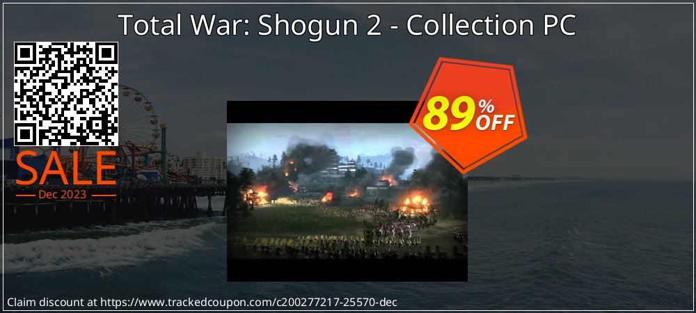Total War: Shogun 2 - Collection PC coupon on National Walking Day offering discount
