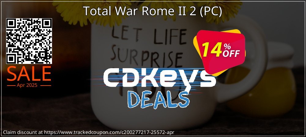 Get 10% OFF Total War Rome II 2 (PC) offering sales