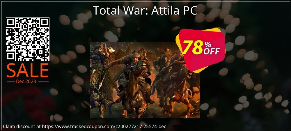 Total War: Attila PC coupon on Tell a Lie Day promotions