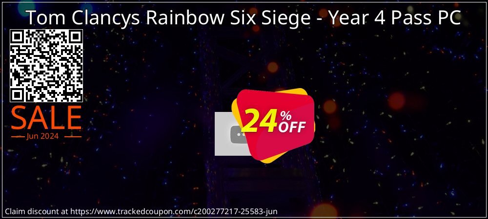 Tom Clancys Rainbow Six Siege - Year 4 Pass PC coupon on National Pizza Party Day sales