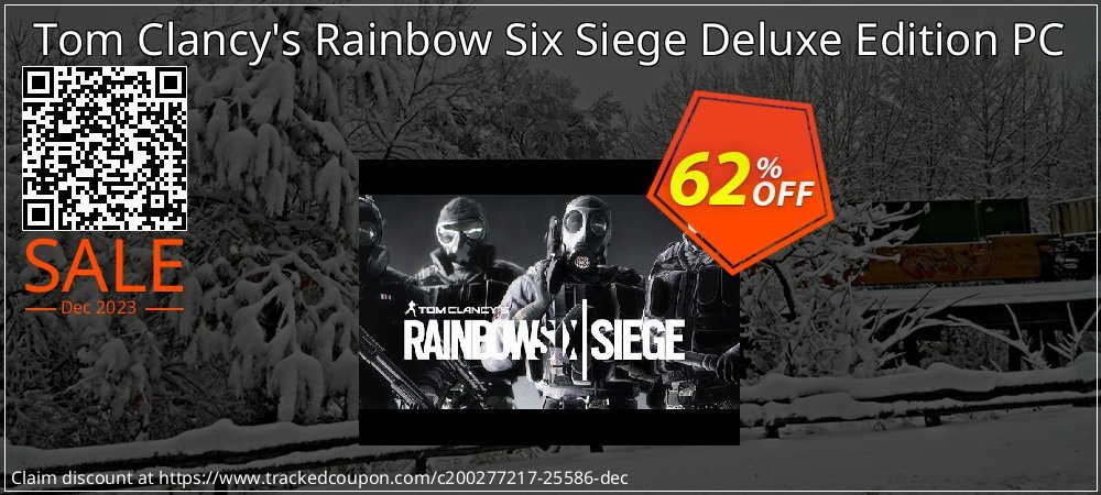 Tom Clancy's Rainbow Six Siege Deluxe Edition PC coupon on Palm Sunday deals