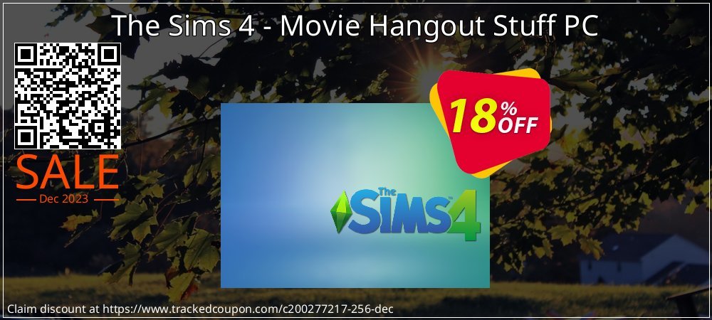 The Sims 4 - Movie Hangout Stuff PC coupon on Palm Sunday super sale