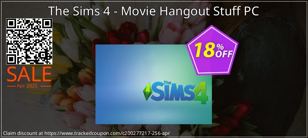 The Sims 4 - Movie Hangout Stuff PC coupon on World Party Day discounts