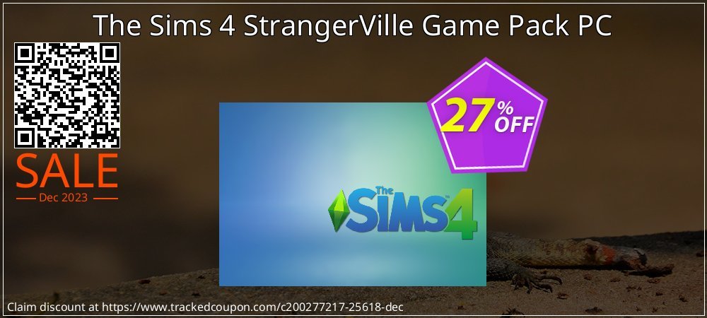 The Sims 4 StrangerVille Game Pack PC coupon on Easter Day discounts