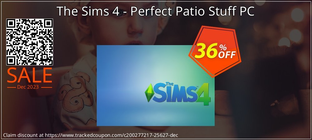 The Sims 4 - Perfect Patio Stuff PC coupon on April Fools' Day discounts