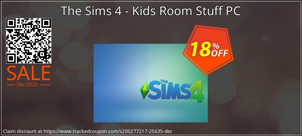 The Sims 4 - Kids Room Stuff PC coupon on World Backup Day offering sales