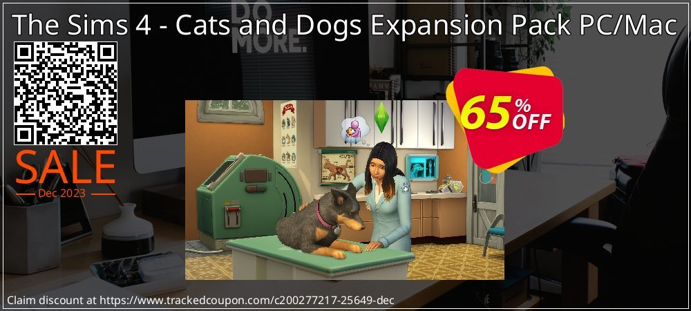 The Sims 4 - Cats and Dogs Expansion Pack PC/Mac coupon on Tell a Lie Day offer